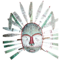 Masque Lune d'Alaska Masque Lune d'Alaska