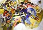 Kandinsky - Picture with White Border Kandinsky - Picture with White Border