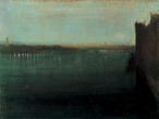 James Whistler - Nocturne Grey & Gold Westminster Bridge