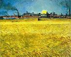Van Gogh - Champ de blé à Arles Van Gogh - Champ de blé à Arles